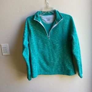 Sweater top, TEK M, cosy and warm, partial zip up